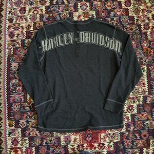 Harley-Davidson Charcoal Long Sleeve Tee